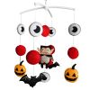 Halloween Vampire Baby Crib Mobile Infant Room Hanging Musical Mobile Crib Toy Nursery Decor for Girls Boys - Default