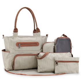 Mummy bag handbag multifunctional large capacity mother bag mother baby baby diaper bag out of handbag - MFYDFF0-Khaki