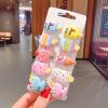 10Pcs Cartoon Baby Hairpins Fruit Unicorn Hair Clips Chidlren Hair Clips Barrette Kids Hair Accessories - 10