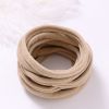 10 PCS Baby Nylon Headbands Hairbands Hair Bow Elastics For Baby Girls Newborn Infant Toddlers Kids Nude - 13