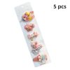 5 /10/14Pcs/Set Cute Bowknot Baby Girl Hair Clips Korean Flower Children Sides Barrettes Baby Hair Accessories - C- 1