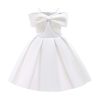 Baby Girl Solid Color Sling Princess Fashion Dress Children's Formal Dress - 100 (2-3Y) - White