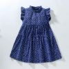 Baby Girl Ditsy Flower Graphic Sleeveless Loose Princess Dress - 90 (12-24M) - Blue