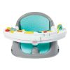 Infantino Music & Lights 3-in-1 Discovery Seat and Booster, 4-48 Months Unisex, Teal - Infantino