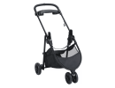 Snugrider Elite Infant Car Seat Frame and Baby Stroller - Black,,Silver