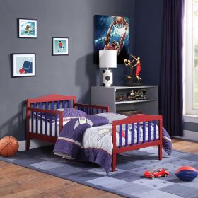 Twain Toddler Bed Red/Blue - red