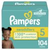 Pampers Swaddlers Diapers Enormous Pack Size 5, 104 Count - Pampers