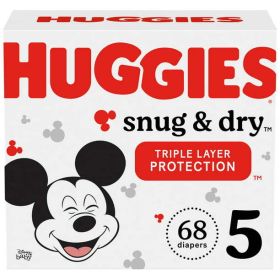 Huggies Snug & Dry Baby Diapers Size 5;  Count 68 - Huggies