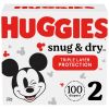 Huggies Snug & Dry Baby Diapers Size 2;  Count 100 - Huggies