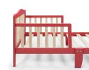 Twain Toddler Bed Coral/Natural - as Pic