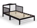 Birdie Toddler Bed Espresso/White - as Pic