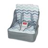 Nuby Easy Go Booster Seat with Adjustable Safety Straps and Harness, Gray , Unisex - Nuby