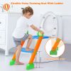 Potty Training Toilet Seat w/ Steps Stool Ladder For Children Baby Foldable Splash Guard Toilet Trainer - Multi-Color