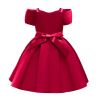 Baby Girl Solid Color Sling Princess Fashion Dress Children's Formal Dress - 100 (2-3Y) - White