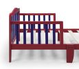 Twain Toddler Bed Red/Blue - red