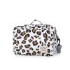 Waterproof baby print stroller bag storage hanging bag diaper bag mother and baby mommy bag - Mommy Bag-Leopard print