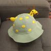 Children's hats deer fisherman hat boys and girls sunshade baby pot hat - Green