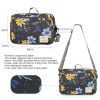 Waterproof baby print stroller bag storage hanging bag diaper bag mother and baby mommy bag - Mommy Bag-Yellow flowers