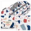 Waterproof baby print stroller bag storage hanging bag diaper bag mother and baby mommy bag - Mommy Bag-Colorful Stone