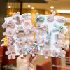 5 /10/14Pcs/Set Cute Bowknot Baby Girl Hair Clips Korean Flower Children Sides Barrettes Baby Hair Accessories - C- 2