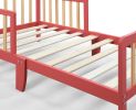 Twain Toddler Bed Coral/Natural - as Pic