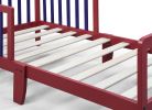 Twain Toddler Bed Red/Blue - red