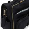 MoDRN Nylon Convertible Diaper Bag Backpack, Black - MoDRN