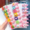 10Pcs Cartoon Baby Hairpins Fruit Unicorn Hair Clips Chidlren Hair Clips Barrette Kids Hair Accessories - 13