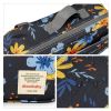 Waterproof baby print stroller bag storage hanging bag diaper bag mother and baby mommy bag - Mommy Bag-Yellow flowers