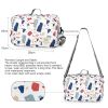 Waterproof baby print stroller bag storage hanging bag diaper bag mother and baby mommy bag - Mommy Bag-Colorful Stone