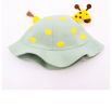 Children's hats deer fisherman hat boys and girls sunshade baby pot hat - Green