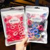 2Bag/set Baby Girl Elastic Hair Bands Multicolor Kids Ponytail Holder Rubber Bands Children Hair Ring Baby Girl Hair Accessories - Set 1