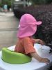 Summer New Outdoor Breathable Baby Mesh Sun Hat - Pink