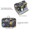 Waterproof baby print stroller bag storage hanging bag diaper bag mother and baby mommy bag - Mommy Bag-Yellow flowers