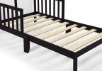 Birdie Toddler Bed Espresso/White - as Pic