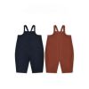 Baby Boy And Girl Solid Color Thickened Loose Comfy Romper - 73 (6-9M) - Apricot