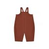 Baby Boy And Girl Solid Color Thickened Loose Comfy Romper - 73 (6-9M) - Apricot