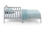 Birdie Toddler Bed Light Gray/White - as Pic