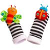 Baby Infant Rattle Socks Toys 3-6 to 12 Months Girl Boy Learning Toy - as pic