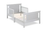 Connelly Reversible Panel Toddler Bed Gray/Rockport Gray - as Pic