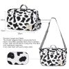 Waterproof baby print stroller bag storage hanging bag diaper bag mother and baby mommy bag - Mommy Bag-Milk pattern