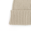 Beign Solid Color Knitted Beanies Hat for Boys Girls - beige