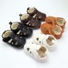 Baby Solid Color Soft Leather Toddler Shoes Sandals In Summer - Insole Length 11.00 cm - White